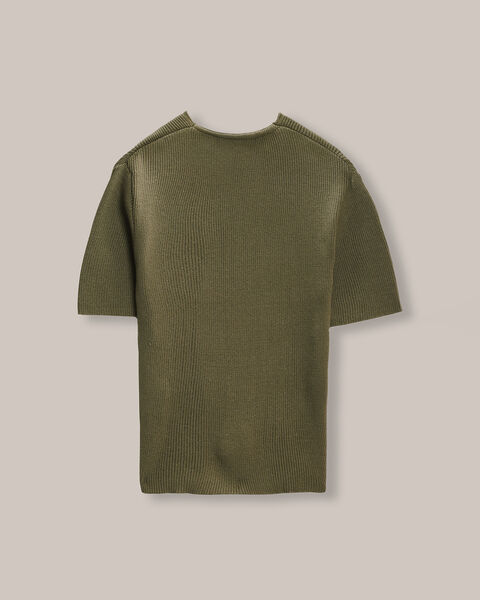 Top Verde De Punto
